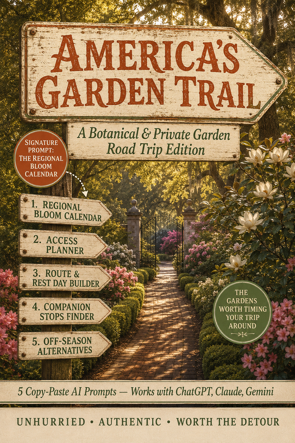 Botanical and Private Garden Tour