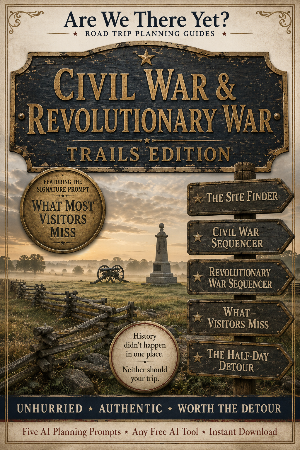 Civil War & Revolutionary War Trails Edition