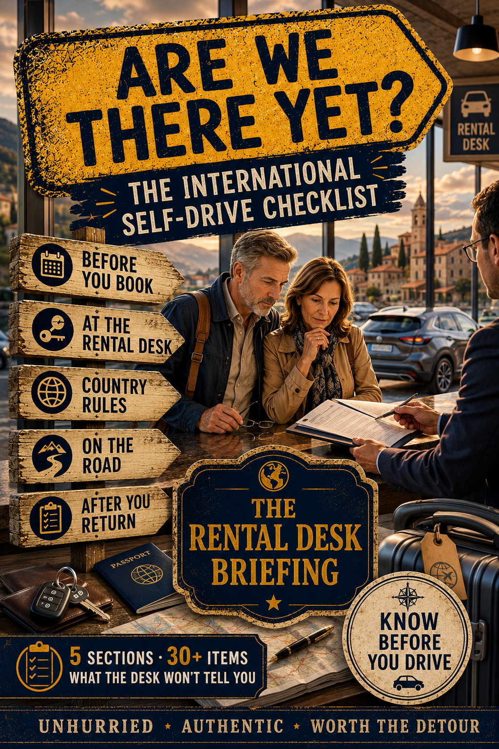 The International Self-Drive Checklist